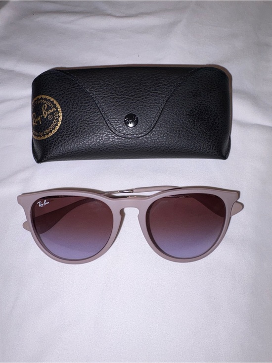 Ray-Ban Accessories - Ray-Ban Women's Blush Frame Sunglasses with Brown Gradient Lenses